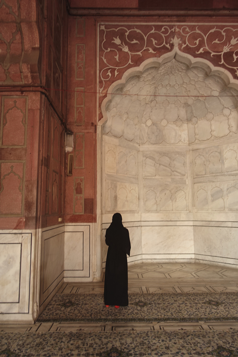 Mon voyage à Delhi en Inde Mosquée Jama Masjid