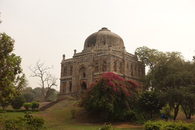 Mon voyage à Delhi en Inde Lodi Garden