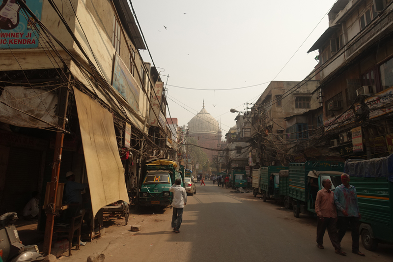 Mon voyage à Delhi en Inde Mosquée Jama Masjid