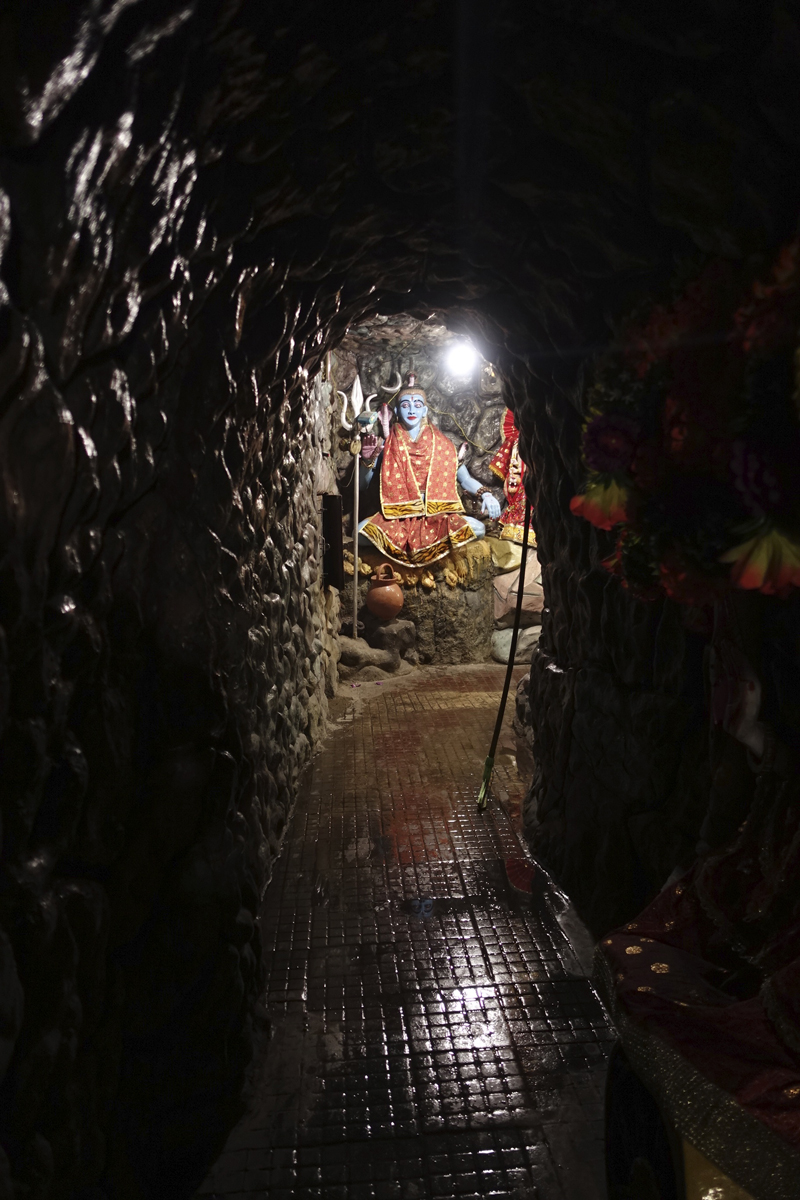 Mon voyage à Delhi en Inde Temple Hanuman