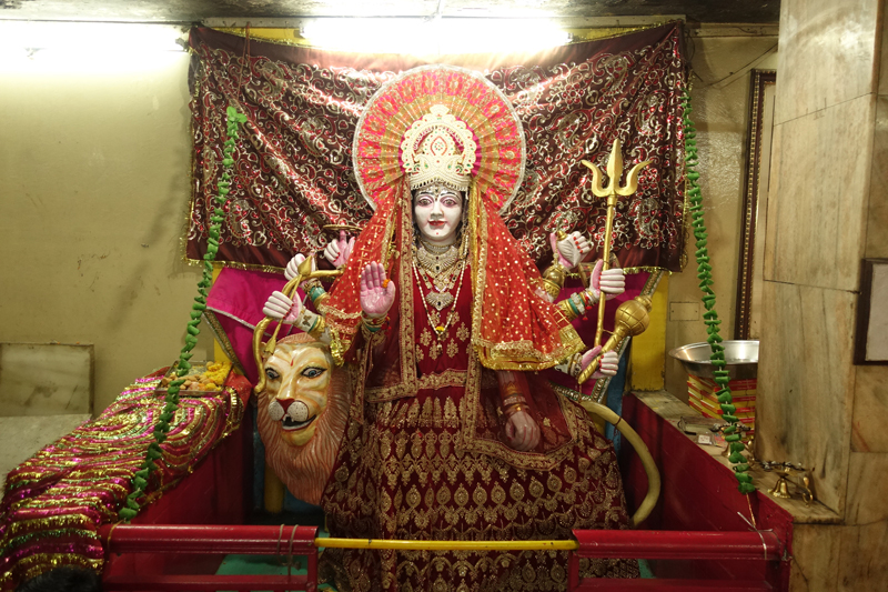 Mon voyage à Delhi en Inde Temple Hanuman