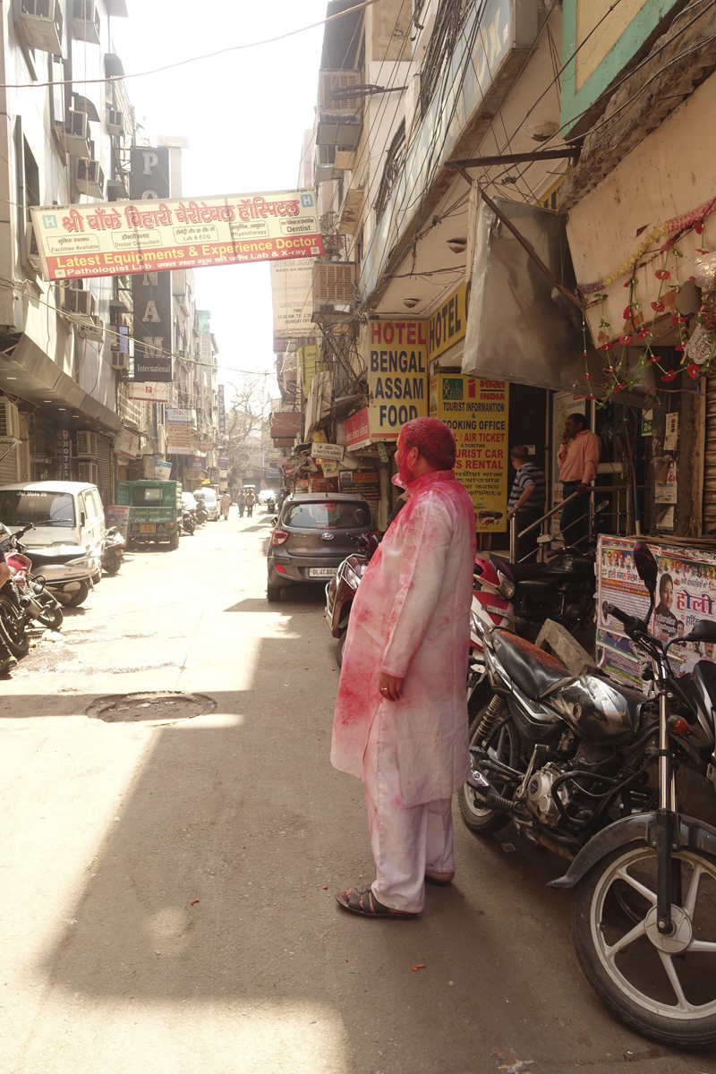 Mon voyage à Delhi en Inde Fête des couleurs Holi