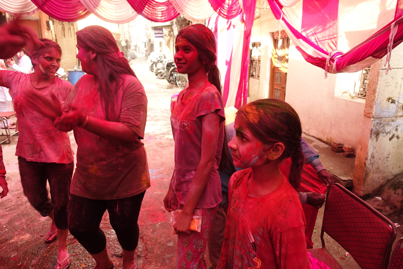 Mon voyage à Delhi en Inde Fête des couleurs Holi