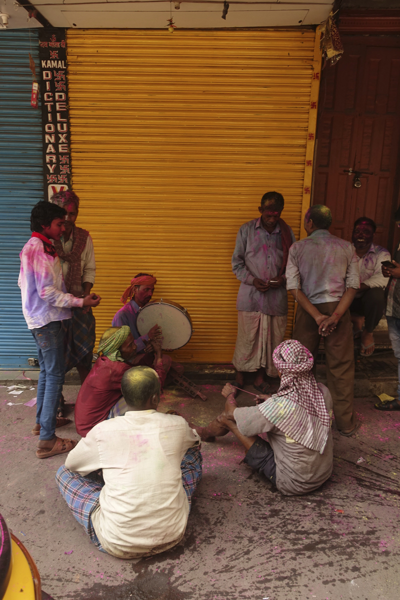 Mon voyage à Delhi en Inde Fête des couleurs Holi