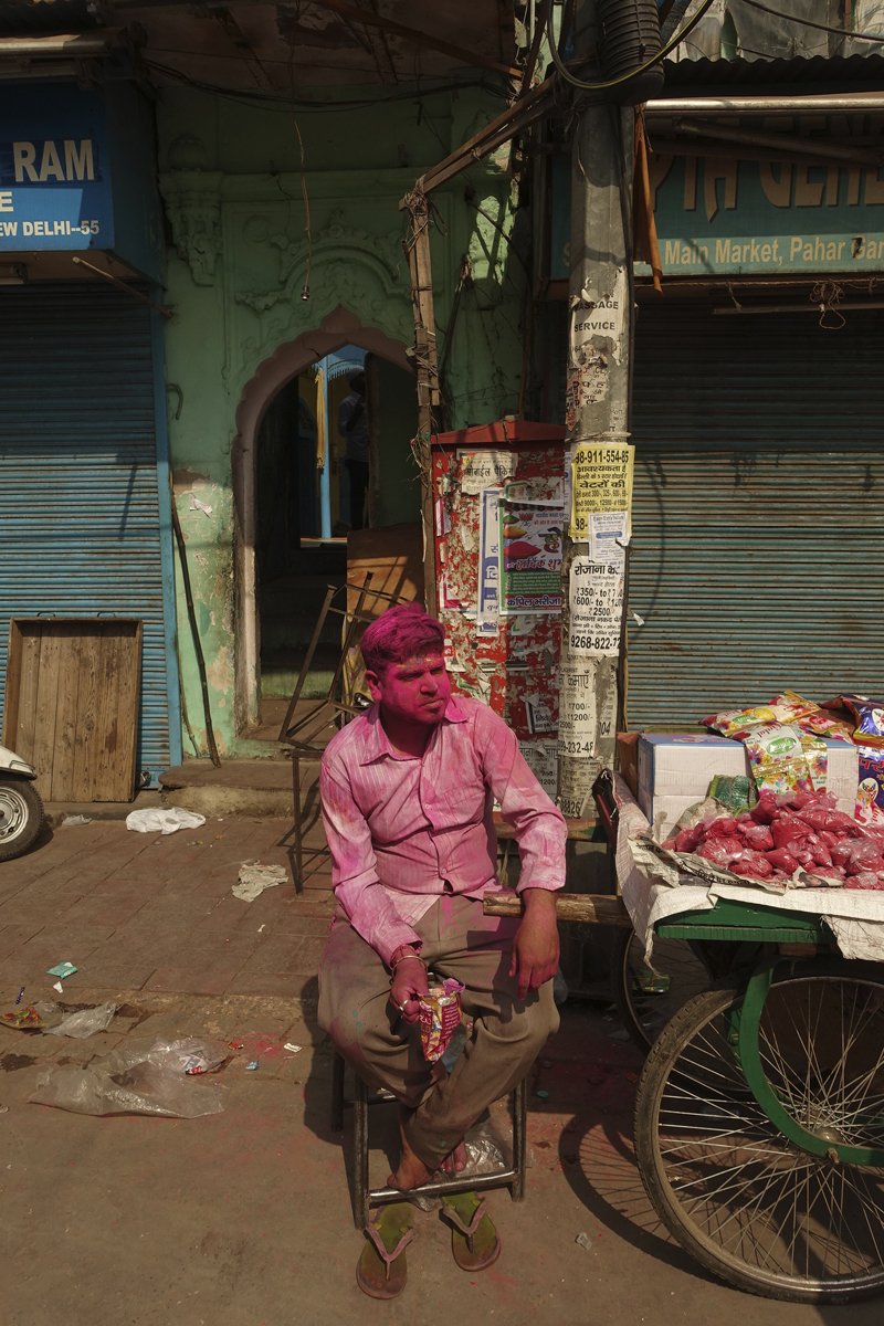 Mon voyage à Delhi en Inde Fête des couleurs Holi