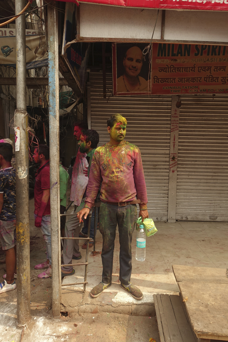 Mon voyage à Delhi en Inde Fête des couleurs Holi