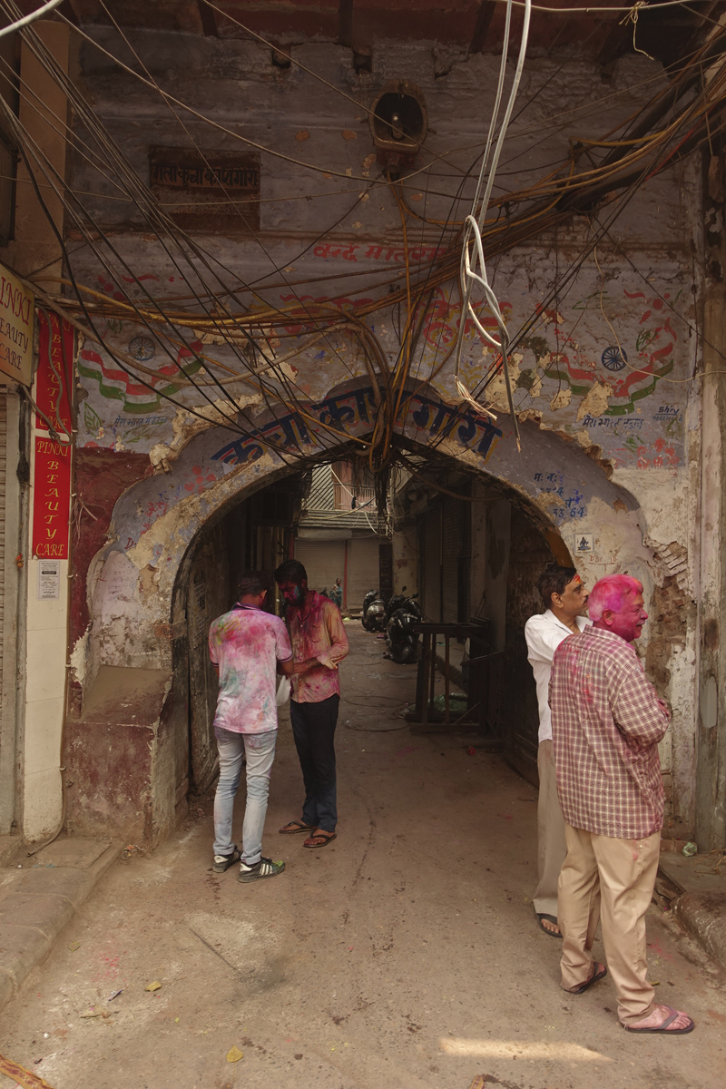 Mon voyage à Delhi en Inde Fête des couleurs Holi