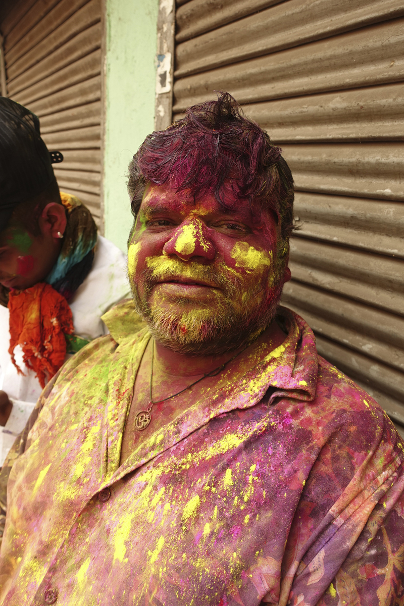 Mon voyage à Delhi en Inde Fête des couleurs Holi