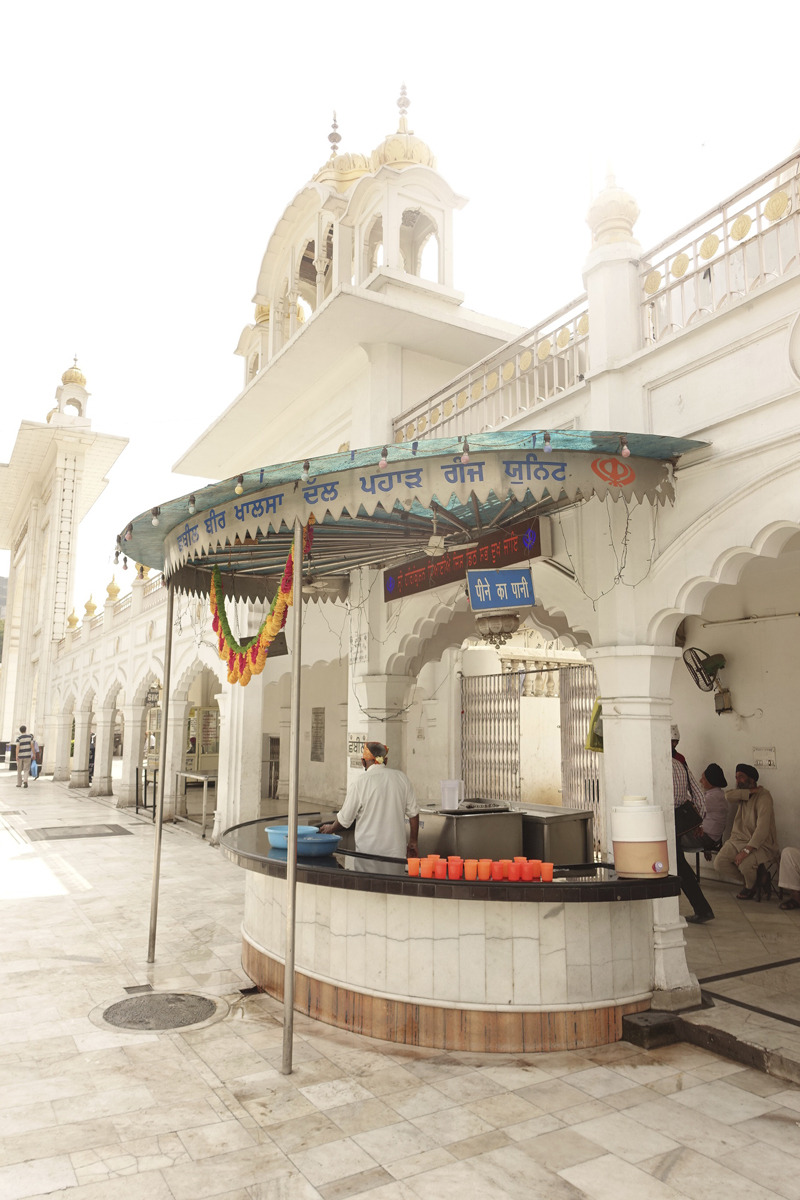 Mon voyage à Delhi en Inde Gurudwara Bangla Sahib