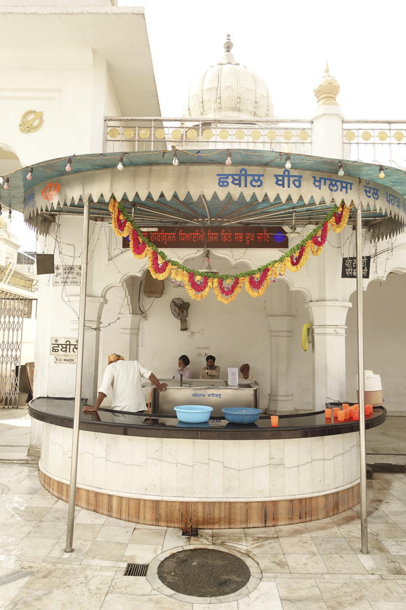 Mon voyage à Delhi en Inde Gurudwara Bangla Sahib