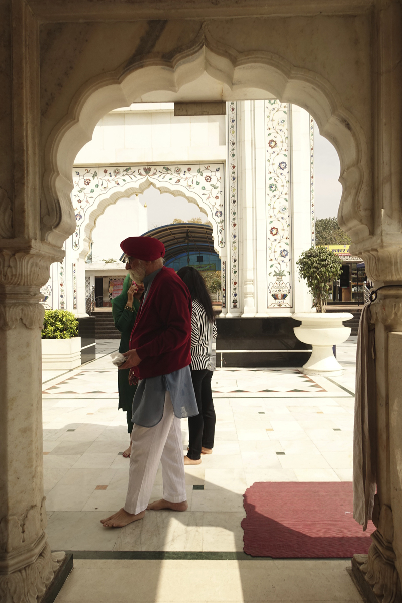 Mon voyage à Delhi en Inde Gurudwara Bangla Sahib