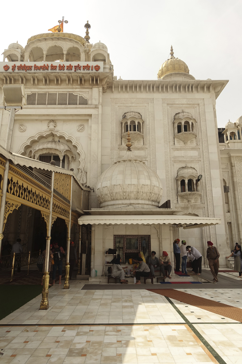 Mon voyage à Delhi en Inde Gurudwara Bangla Sahib