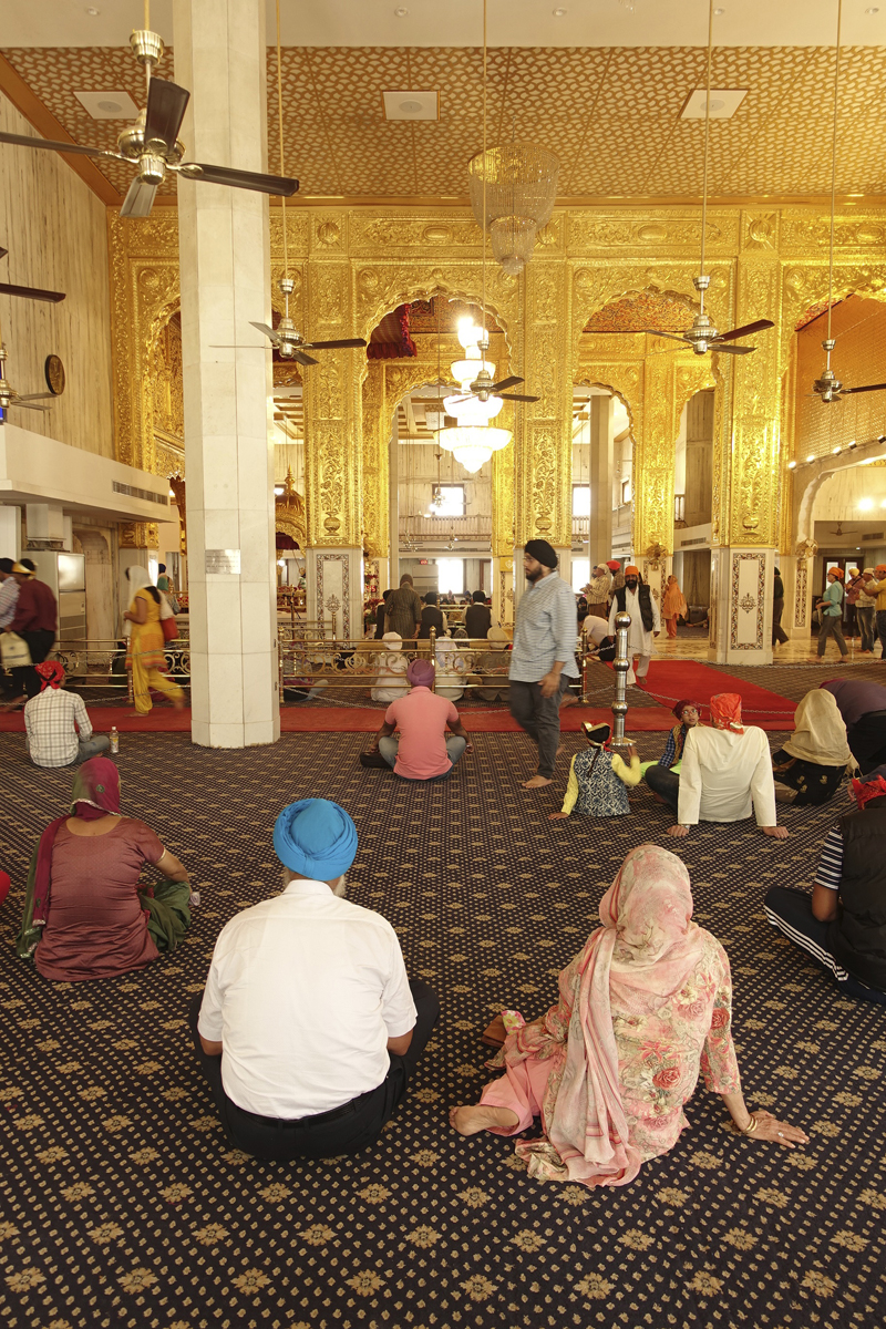 Mon voyage à Delhi en Inde Gurudwara Bangla Sahib