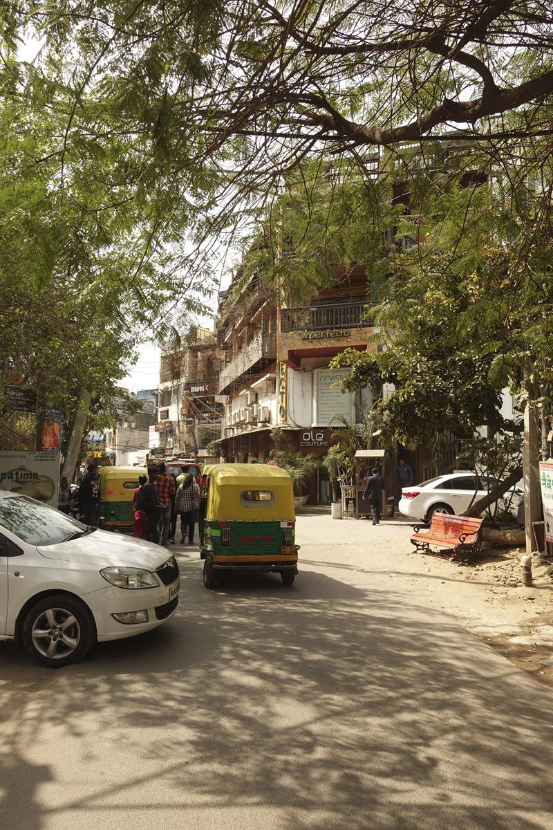 Mon voyage à Delhi en Inde Hauz Khas village