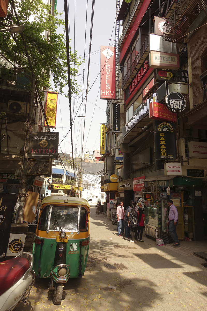 Mon voyage à Delhi en Inde Hauz Khas village