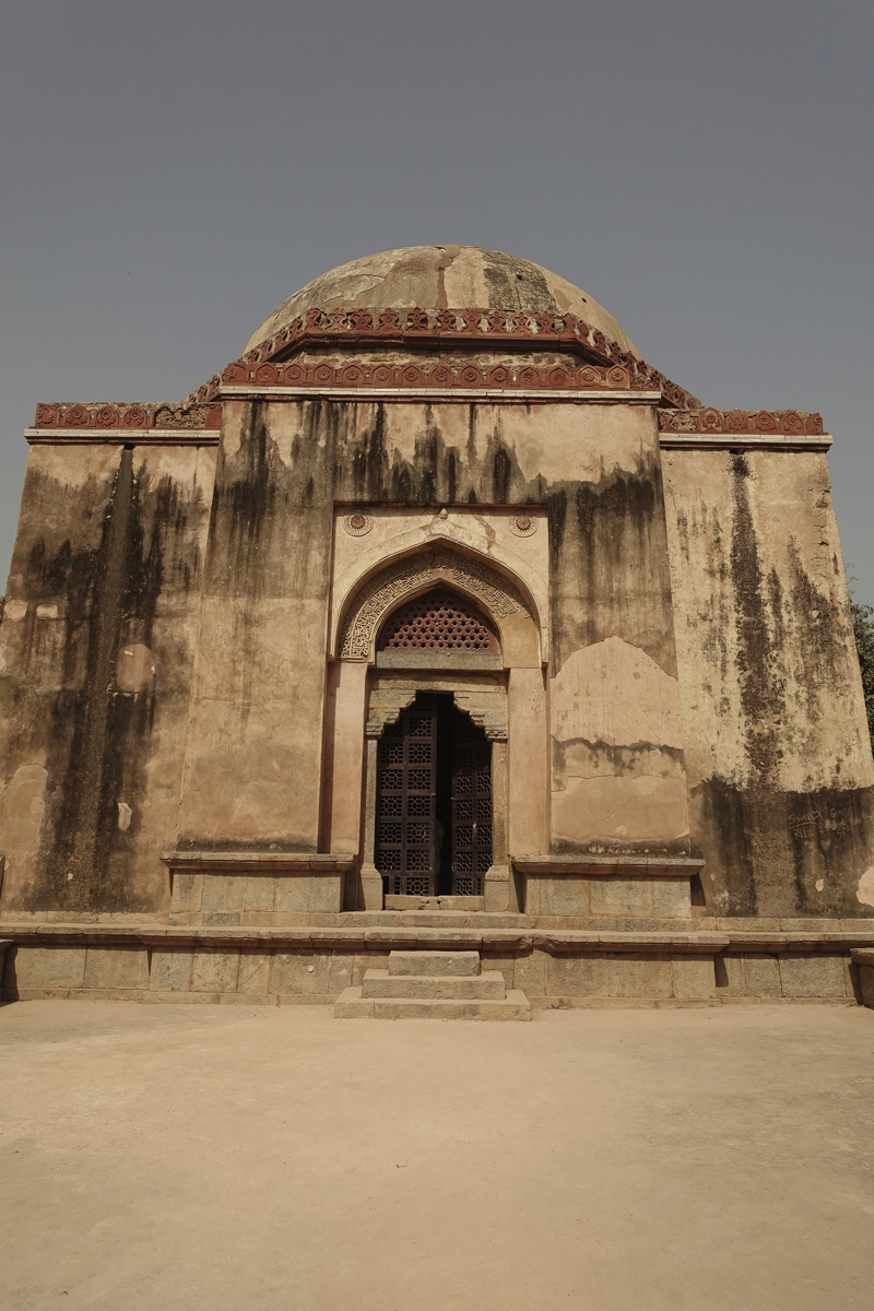 Mon voyage à Delhi en Inde Hauz Khas village