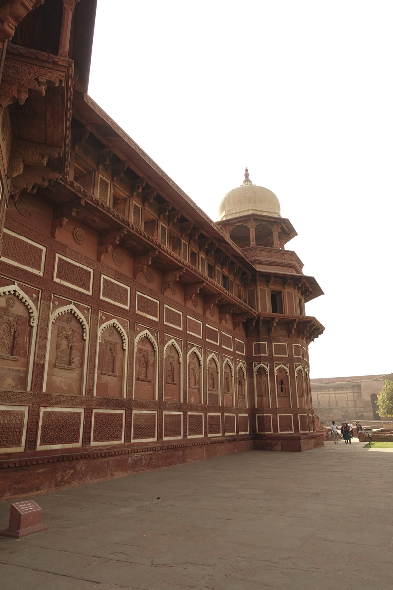 Mon voyage à Agra en Inde Fort rouge