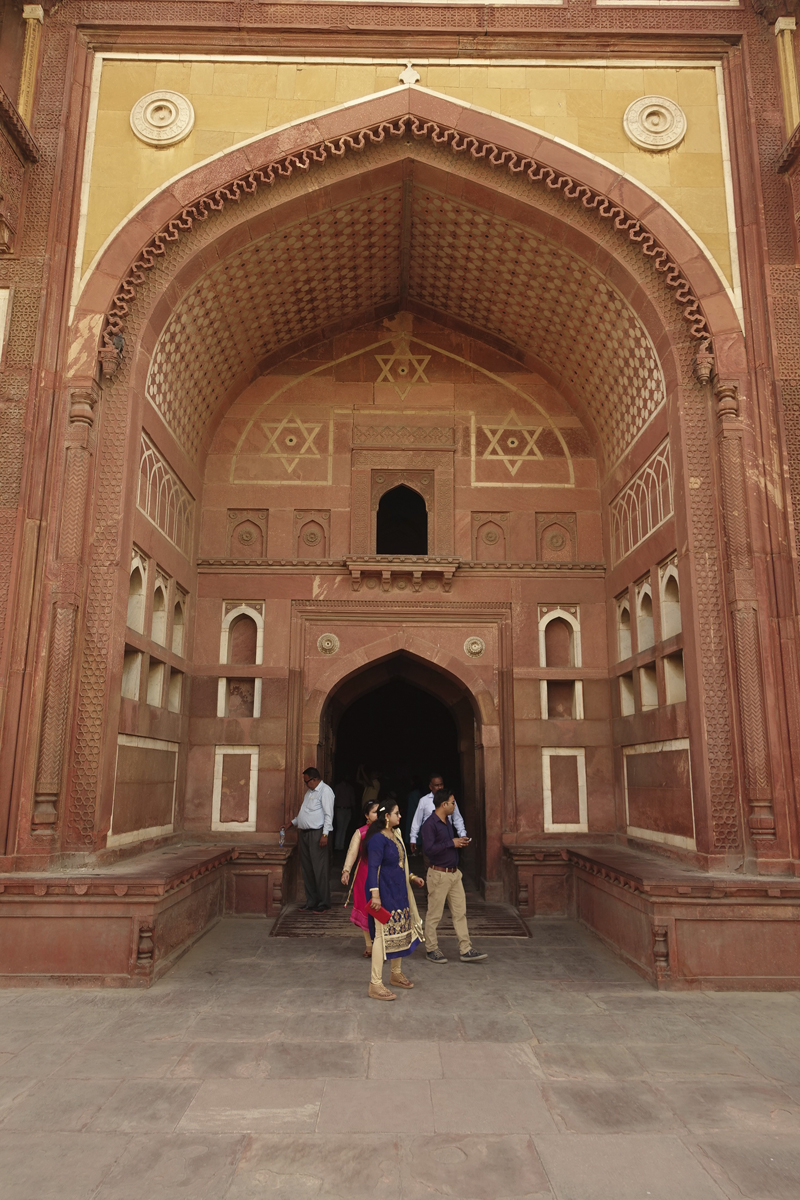 Mon voyage à Agra en Inde Fort rouge