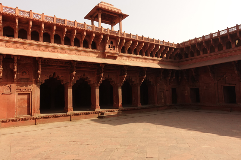 Mon voyage à Agra en Inde Fort rouge