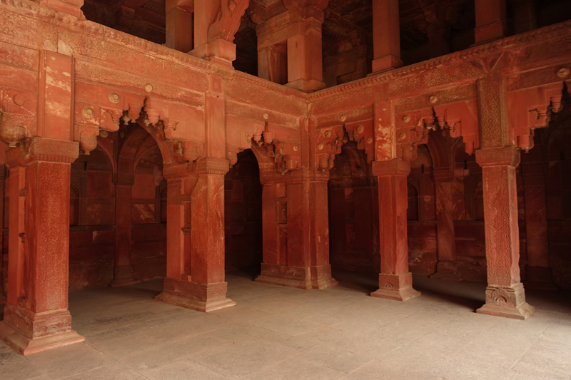 Mon voyage à Agra en Inde Fort rouge