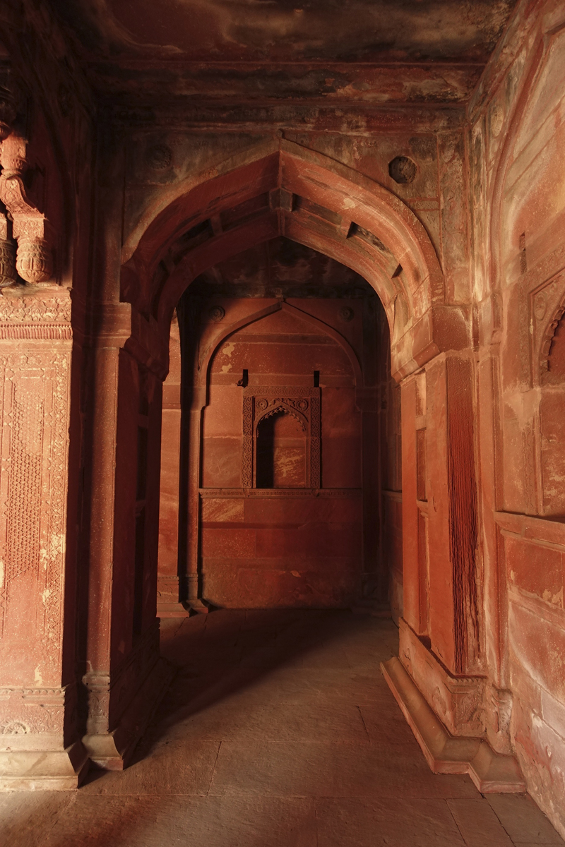 Mon voyage à Agra en Inde Fort rouge