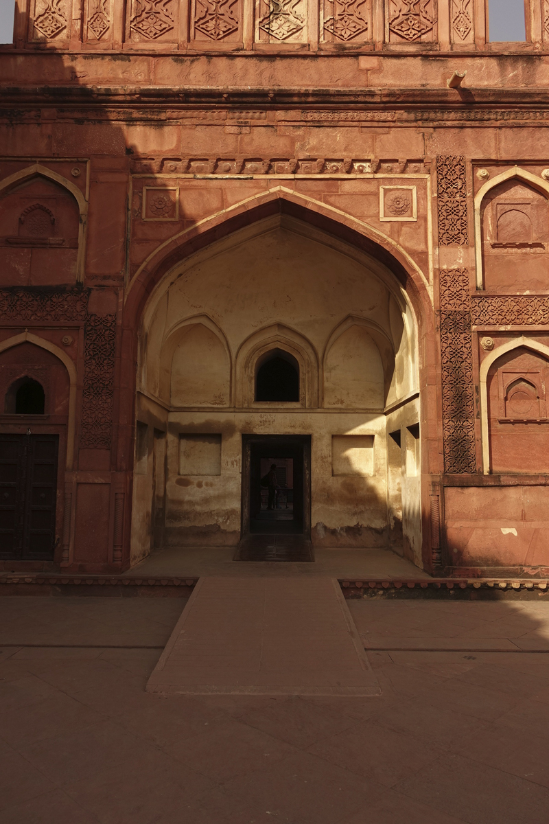 Mon voyage à Agra en Inde Fort rouge