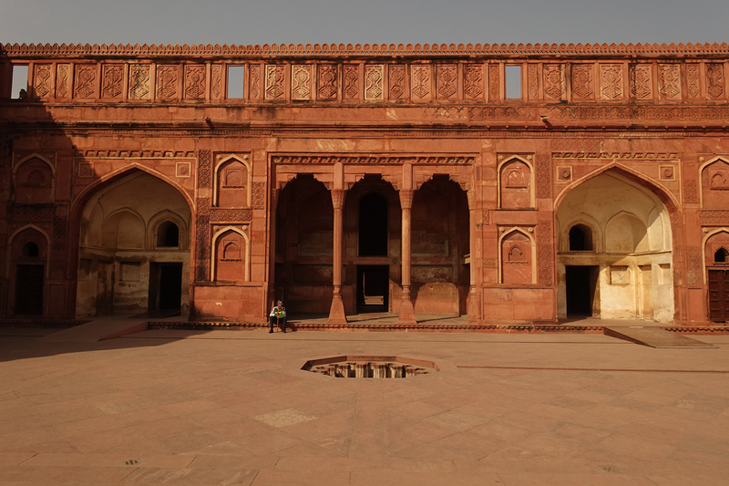 Mon voyage à Agra en Inde Fort rouge