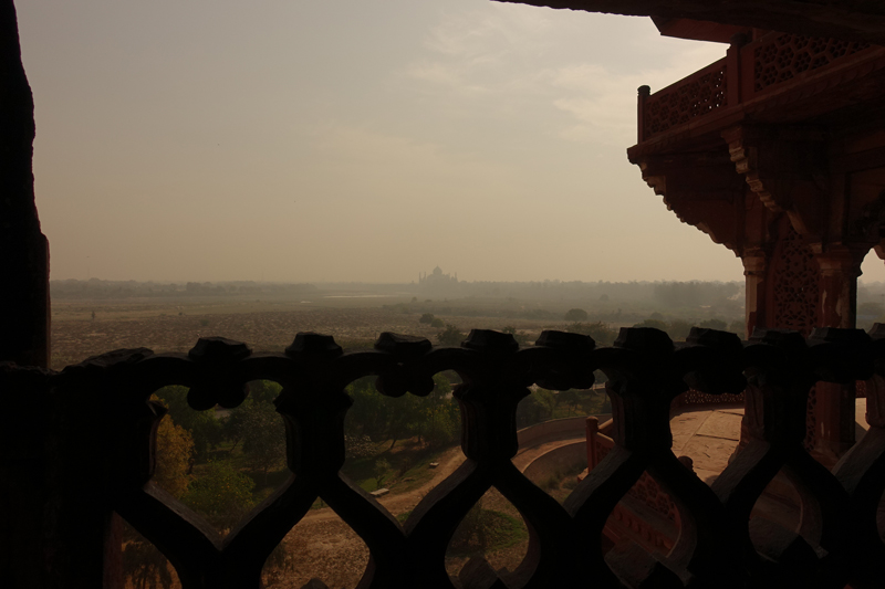 Mon voyage à Agra en Inde Fort rouge