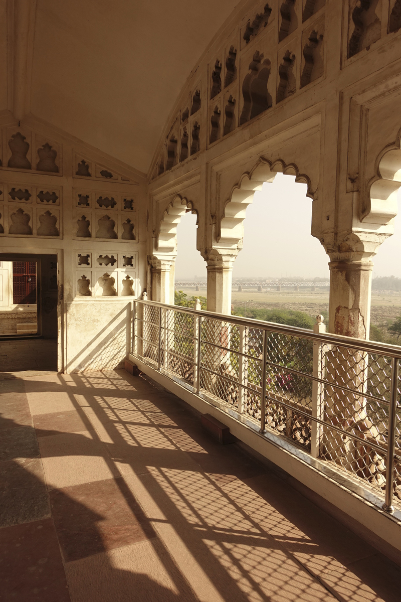 Mon voyage à Agra en Inde Fort rouge