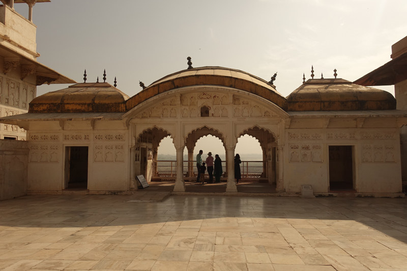 Mon voyage à Agra en Inde Fort rouge