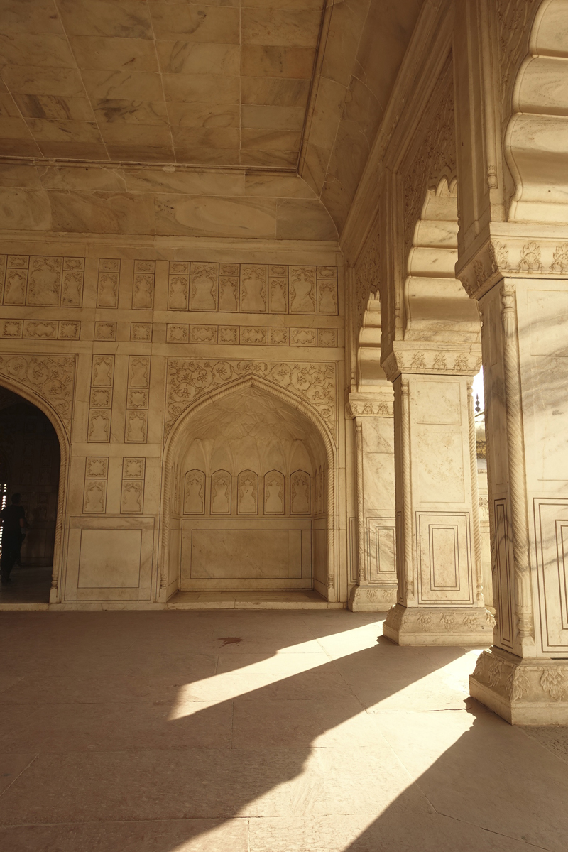 Mon voyage à Agra en Inde Fort rouge