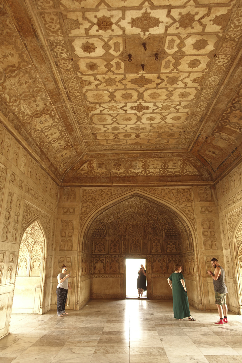 Mon voyage à Agra en Inde Fort rouge