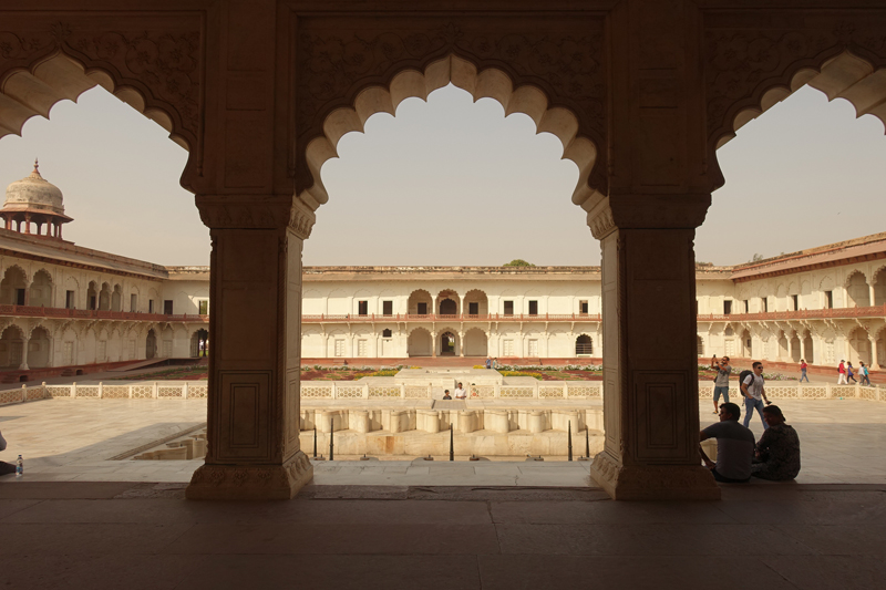 Mon voyage à Agra en Inde Fort rouge