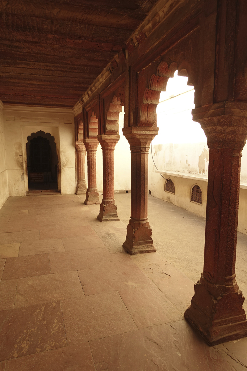 Mon voyage à Agra en Inde Fort rouge