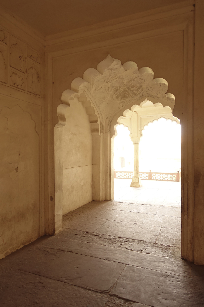 Mon voyage à Agra en Inde Fort rouge