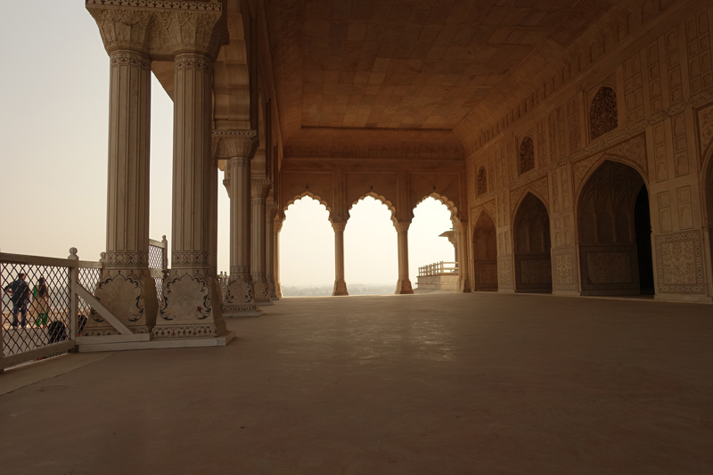 Mon voyage à Agra en Inde Fort rouge