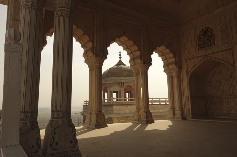 Mon voyage à Agra en Inde Fort rouge