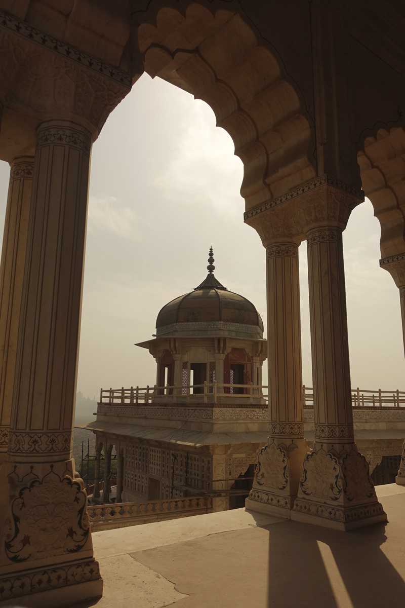 Mon voyage à Agra en Inde Fort rouge