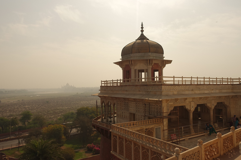 Mon voyage à Agra en Inde Fort rouge