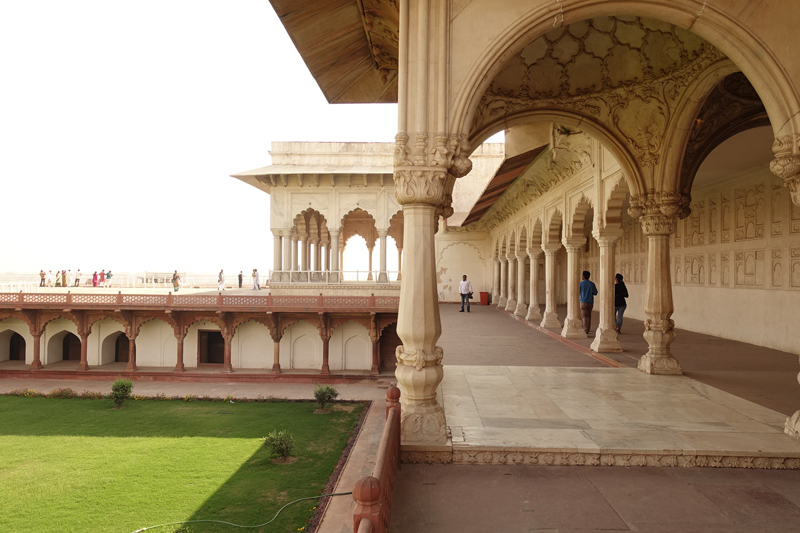 Mon voyage à Agra en Inde Fort rouge