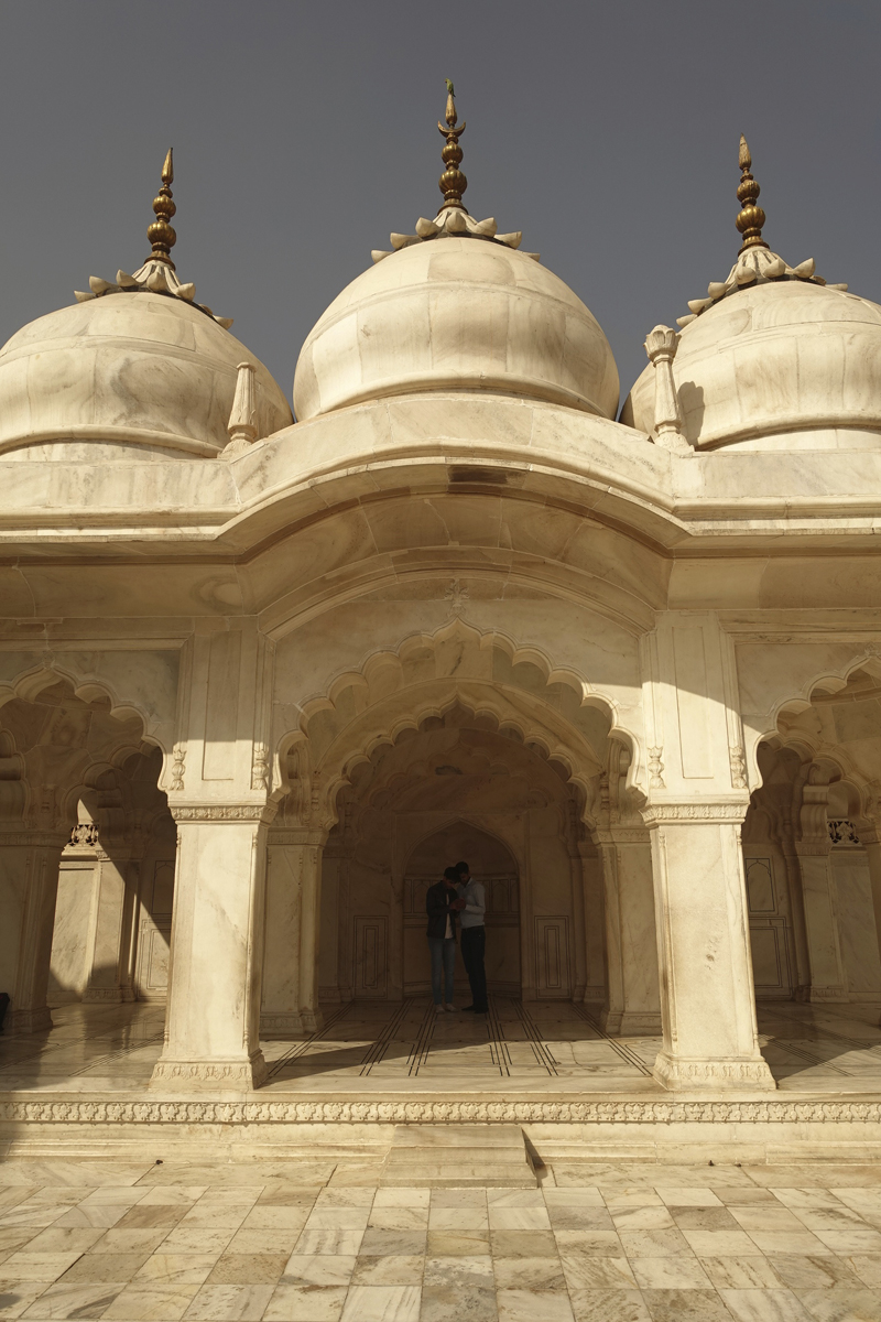 Mon voyage à Agra en Inde Fort rouge