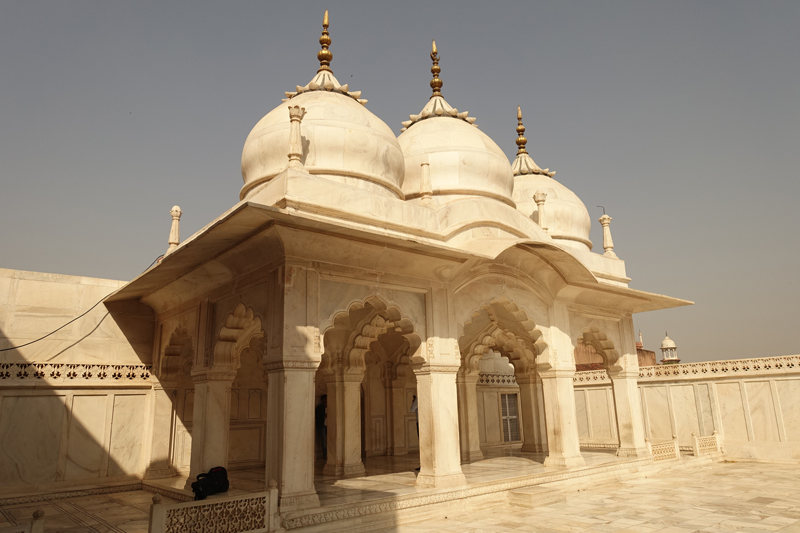 Mon voyage à Agra en Inde Fort rouge