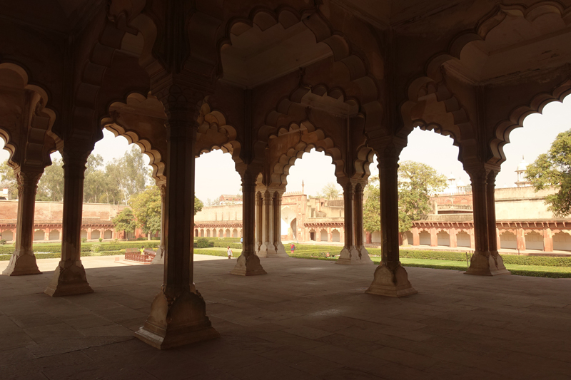 Mon voyage à Agra en Inde Fort rouge