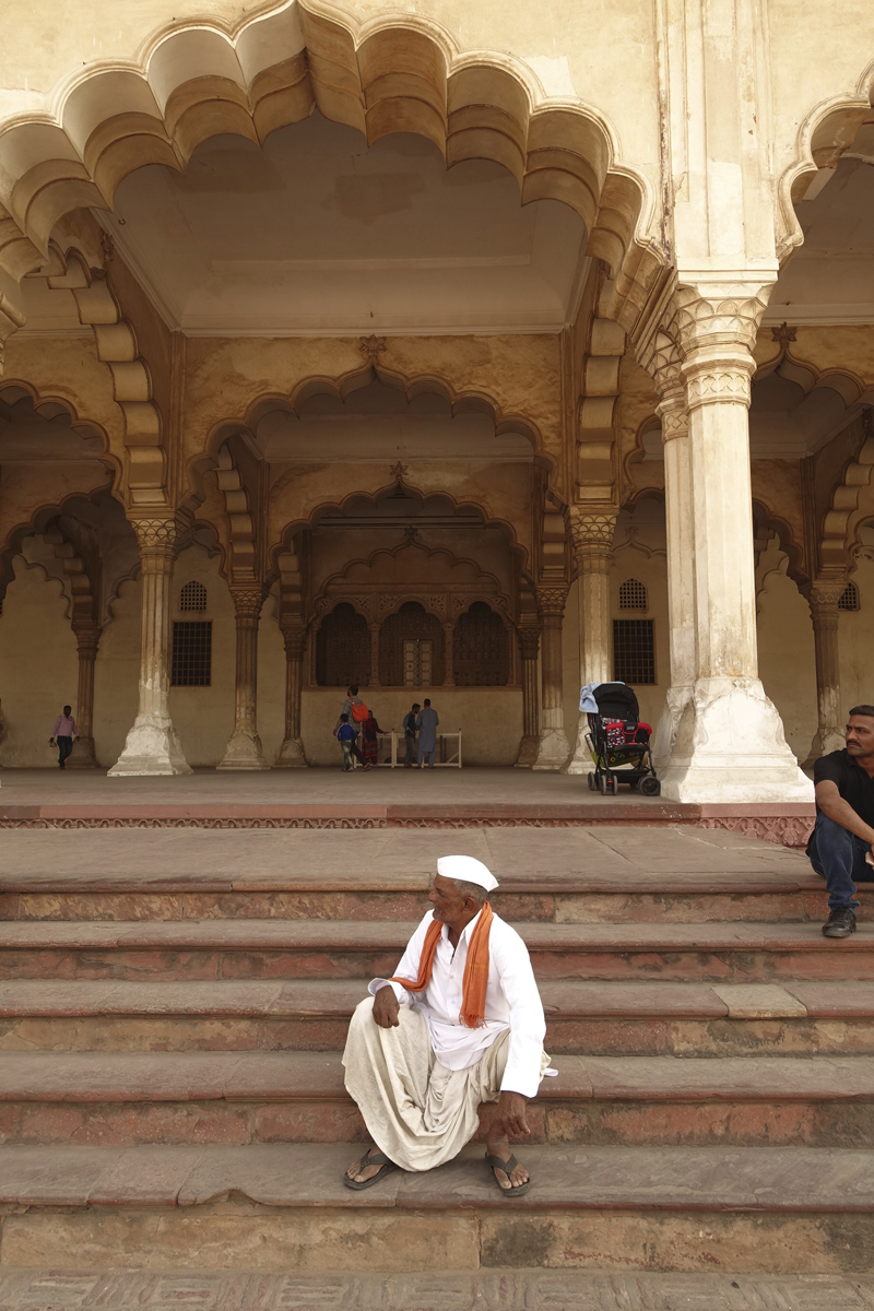 Mon voyage à Agra en Inde Fort rouge