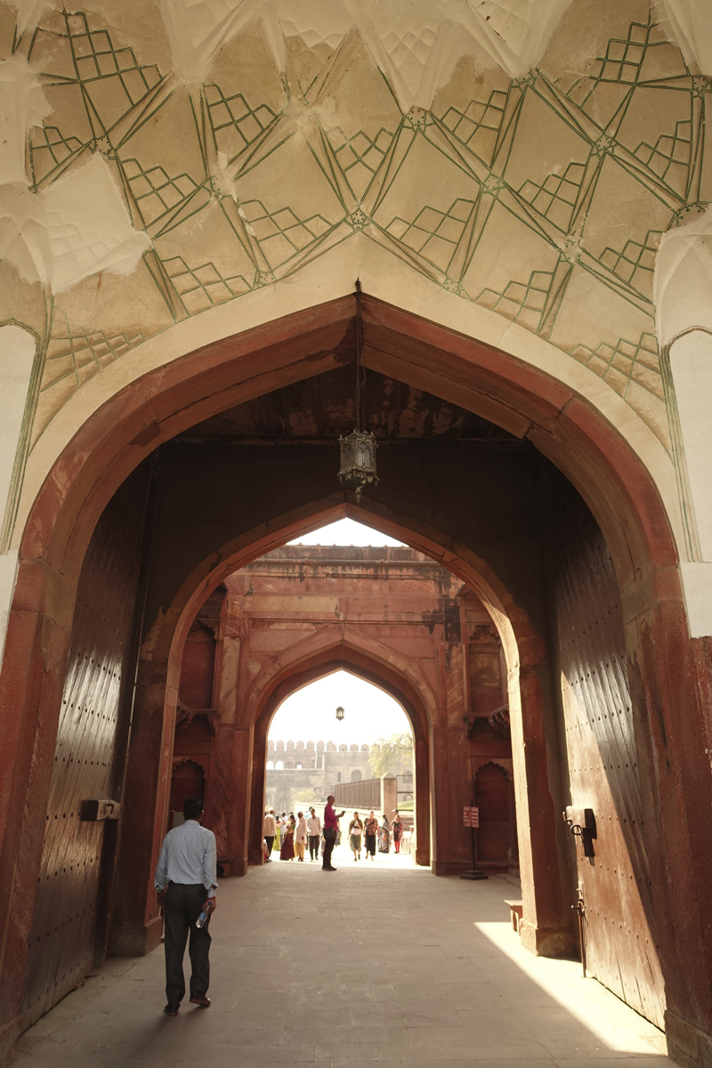 Mon voyage à Agra en Inde Fort rouge