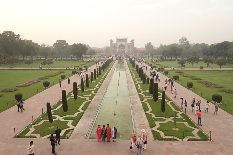 Mon voyage à Agra en Inde Taj Mahal