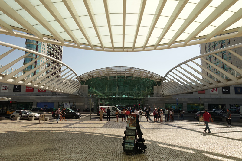 Mon voyage au Village Olympique et la gare Oriente à Lisbonne au Portugal