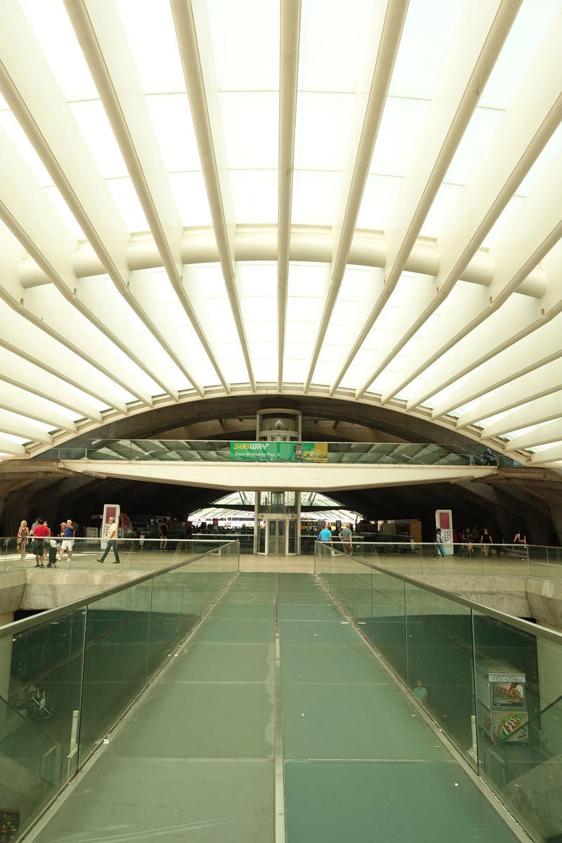 Mon voyage au Village Olympique et la gare Oriente à Lisbonne au Portugal