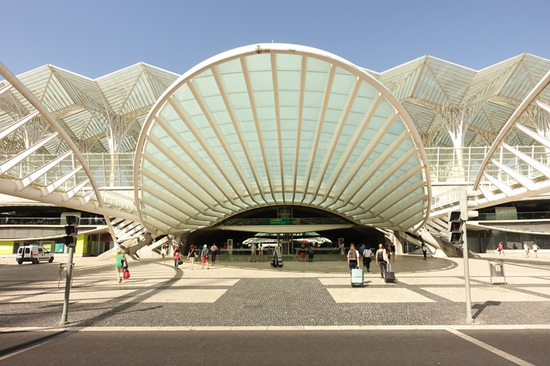 Mon voyage au Village Olympique et la gare Oriente à Lisbonne au Portugal