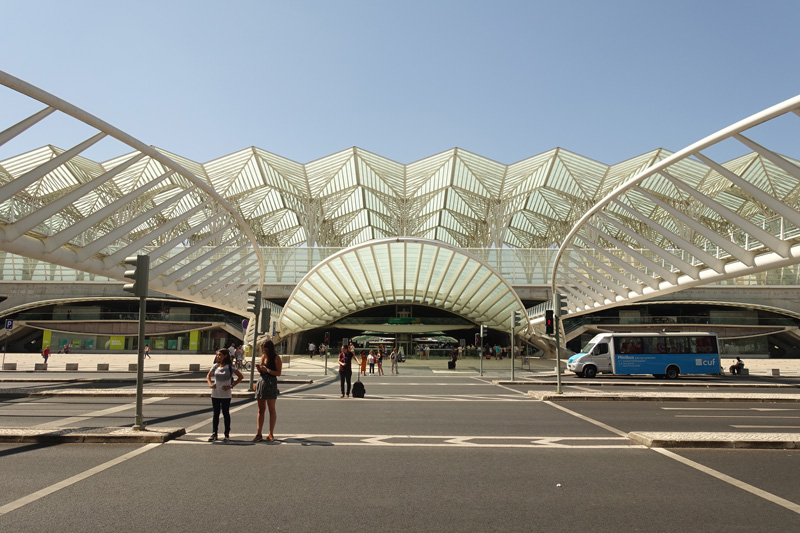 Mon voyage au Village Olympique et la gare Oriente à Lisbonne au Portugal